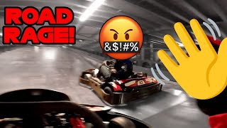 HE GOT MAD Did he overreact Road Rage at TeamSport Go Karting Sheffield [upl. by Ragnar]