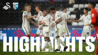 Swansea City v Gillingham  Highlights [upl. by Eelyk]