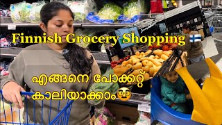 ഫിൻലന്റ് Shopping Expensive ആണോ  Grocery shopping Finland Malayalam yt shopping [upl. by Fariss]