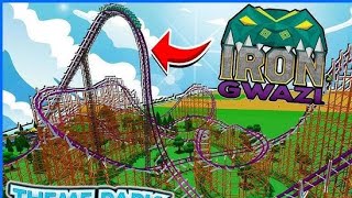 Minecraft gaming video make roller coasterminecraft trending [upl. by Ury]