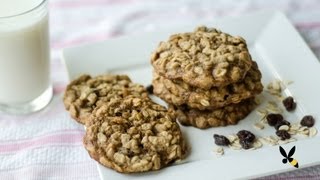 Oatmeal Raisin Cookies Recipe  Honeysuckle Catering [upl. by Ecnerol989]