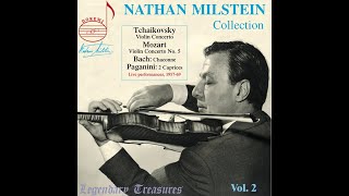 Tchaikovsky Violin Concerto in D major Op 35  Nathan Milstein Jean Martinon ORTF Orchestra [upl. by Schoenberg]