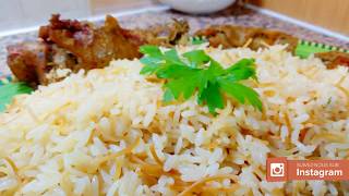 Lahmet mahchia et riz libanais طريقة طبخ لحمة محشية بالطريقة التونسية و الأرز بالشعرية [upl. by Asyram]