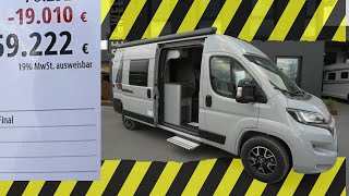 19010 € Wohnmobil Preise fallen erneut 🔴 Weinsberg Caratour 600 MQ 2024 [upl. by Edra13]