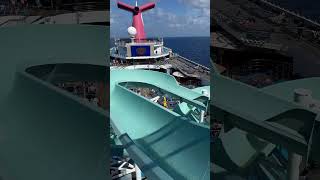 Carnival Liberty Waterslide ASMR carnival carnivalcruise carnivalliberty [upl. by Yoong753]