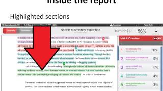 How to interpret the Turnitin originality report  Guidance for students [upl. by Croteau]