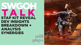 TALK  STAP Kit Reveal  Insights  Tips  Breakdown  Analysis  Squads  SWGOH [upl. by Dich138]