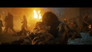 GAME OF THRONES Ygritte dies on Jon Snow arms  Ygritte muere en los brazos de Jon Snow [upl. by Hill]