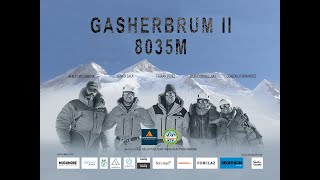 GASHERBRUM II 8035M NO O2 NO SHERPA THE ALTITUDE TEAM PROJECT 21 [upl. by Nnylatsyrc]