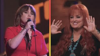 The Voice Ruby Leigh STUNS Reba McEntire and Wynonna Judd With Blue [upl. by Haropizt]