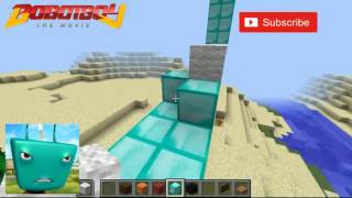 Boboiboy Minecraft Adudu Time Lapse Build [upl. by Quartana226]