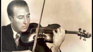 Mendelssohn Andante from the violin concerto  Antonio Brosa 1937 [upl. by Weisler928]