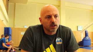 quotIch glaube wir haben viel aus Spiel 1 gelerntquot Sasa Obradovic [upl. by Cinemod]