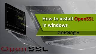 How to Installing OpenSSL on Windows 10 and updating PATH  മലയാളം [upl. by Bazil]