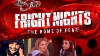 Opening weekend of THORPE PARK FRIGHT NIGHTS [upl. by Eitac]