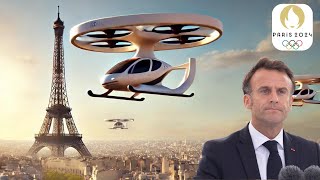 Les Taxis Volants aux JO de Paris 2024 [upl. by Brightman]