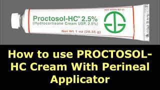 What is Proctosol HC cream used for [upl. by Pheni]