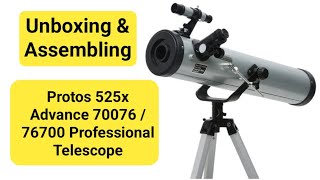 Telescope Unboxing Protos India 525x 76700 Telescope [upl. by Wilcox]