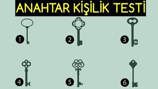 Anahtar Kişilik Testi  Hangi Anahtarı Seçiyorsun [upl. by Ailito]