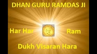 Dukh Nivaranhara Har har nam mere man vasai raam Guru Ramdas Unsung Shabad 1st On Youtube [upl. by Pelmas]