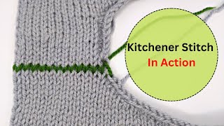 Effortless Knitting How to Use Kitchener Stitch to Join Your Pieces [upl. by Blunt29]