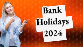 How many bank holidays are there in Ireland in 2024 [upl. by Gneh222]