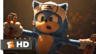 Sonic the Hedgehog 2020  Sonics Cave Scene 210  Movieclips [upl. by Edris]