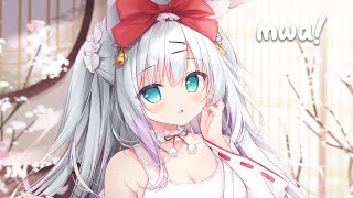 ASMR Mouth sounds amp Cozy Ear massage ❤ [upl. by Noslien]