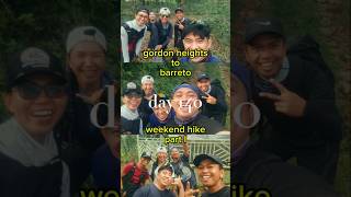 day 140  weekend hike from Sitio Tralala Gordon Heights traverse to Barretto  part I  part 4 [upl. by Mutat84]