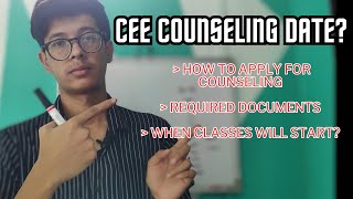 CEE COUNSELING DATE amp HOW TO APPLYREQUIRED DOCUMENTS CEE2024CEECOUNSELINGassamcee [upl. by Artinek]