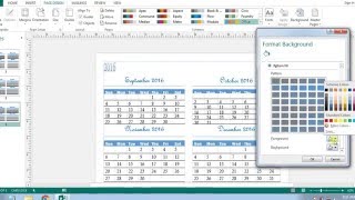 How to create calendars in Microsoft Publisher 2013 [upl. by Egreog]