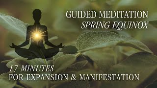 Guided Meditation  Spring Equinox 2024 🌱 🌞 [upl. by Anialram94]