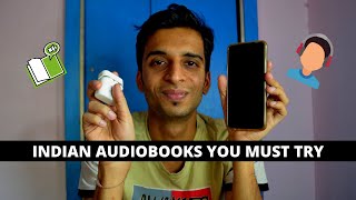 8 Indian audiobooks that you should definitely try  Best fiction AUDIOBOOKS in India [upl. by Zara]