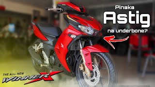 2024 HONDA WINNER X 150 MATTE RED PINAKA POGING UNDERBONE SA BUONG PILIPINAS [upl. by Noteloc]