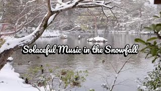 Solaceful Music in the Snowfall  Soothing for Meditation  Yoga  Relaxation [upl. by Shaughnessy]