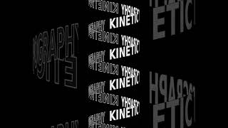 Text spiral move  Kinetic typography  Motion graphics [upl. by Oakman]