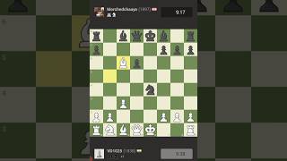 ponziani opening jaenisch counterattack chess [upl. by Eiduam171]