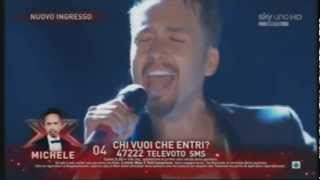 Michele Grandinetti  Somebody to love xfactor6 cover Queen [upl. by Ykceb]