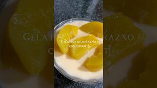 Gelatina de durazno con yogurt [upl. by Ainez654]