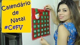 Calendário de Natal CeFV  Paloma Soares [upl. by Kopans]