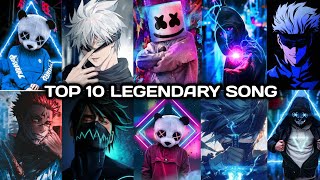 Top 10 Legendary Songs For Boys 2024  Attitude Song  Trending [upl. by Ellennahc]