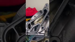 For top car care swap the oil filter housing cooler gasket and oil line gaskets all at once bmw [upl. by Arotal]