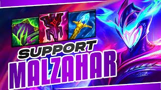 MALZAHAR SUPPORT IS BETTER THAN MID  S14 Malzahar SUPPORT Gameplay Guide [upl. by Abeu]