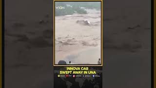 11 Dead as Innova Car Swept Away in Una on Punjab Border  WION Shorts [upl. by Ayana328]