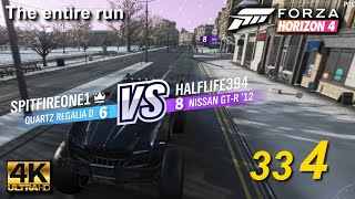 Forza Horizon 4 ELIMINATOR VIDEO 334 The Entire Run 4K [upl. by Sanalda770]