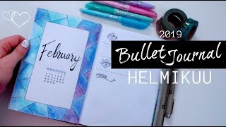 ALOTIN BULLET JOURNALIN  Helmikuu » TINKE [upl. by Annam]