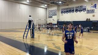 West Islip at ESM Boys Volleyball Highlights  91024 [upl. by Alyehs]