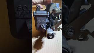 Solex VW bug 3031 pict carb cleaning with chemdip beetle bug clean [upl. by Hsetim]