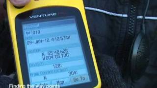 Waypointing and Geocaching using the Garmin ETrex Venture HC [upl. by Bainbrudge]