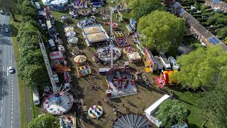 Corby Fair  Drone Footage 2023 [upl. by Eenaffit]